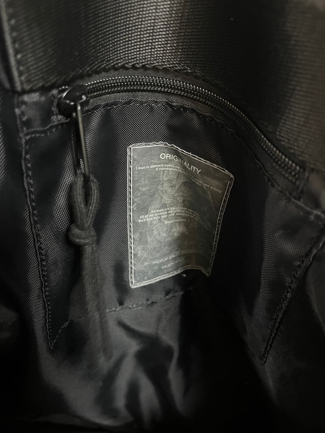 메종미네드 빅포켓 백팩,배낭 상품이미지3