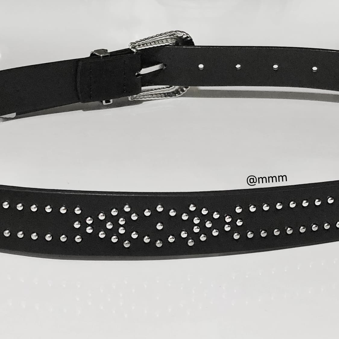 [Unisex] 에스닉 스터드 웨스턴 벨트 상품이미지2