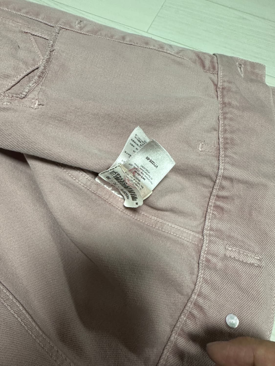 산드로 핑크 트러커 자켓 유니섹스 상품이미지3