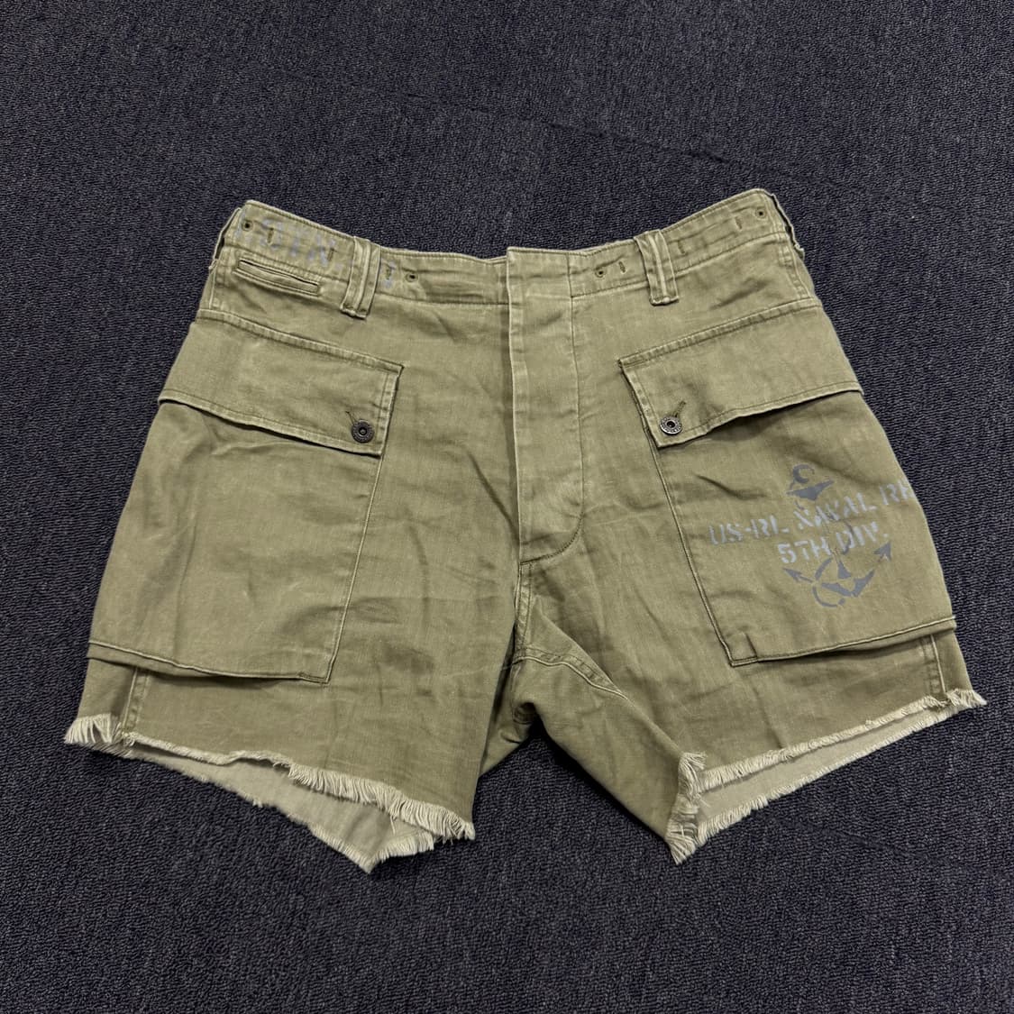 폴로 랄프로렌 15.2cm 릴렉스핏 트윌 카고 쇼츠  상품이미지1