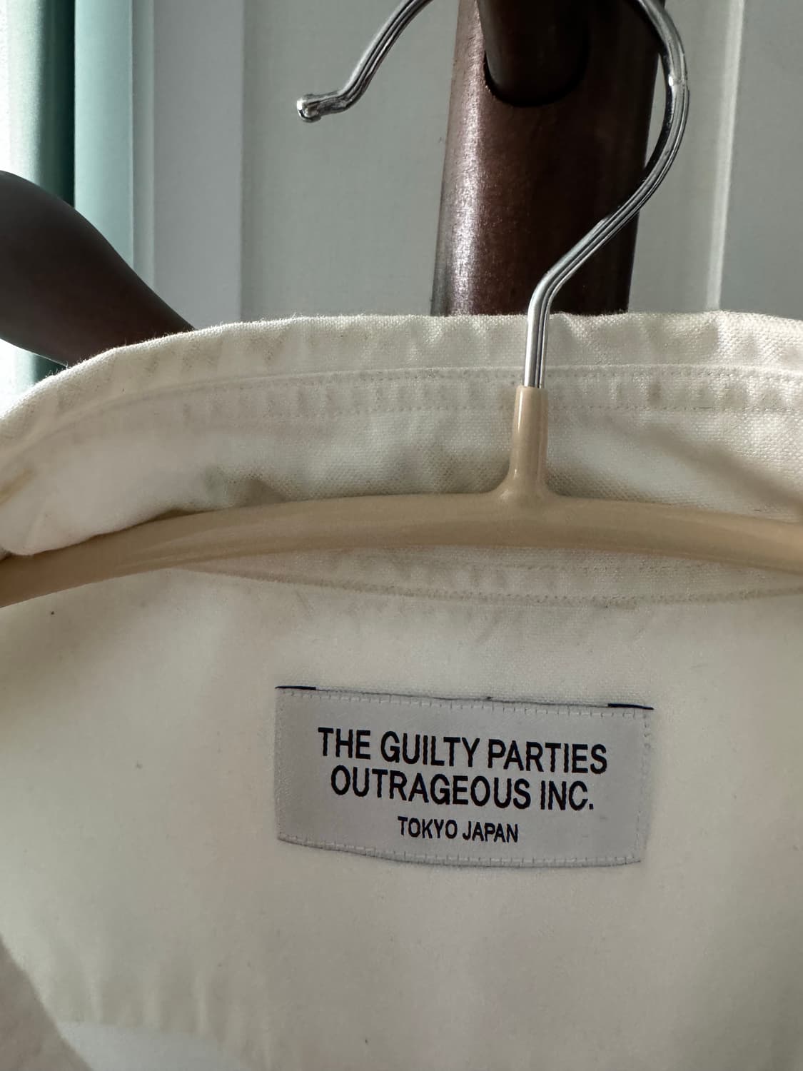 와코마리아 숏슬리브 옥스포드 셔츠 상품이미지4