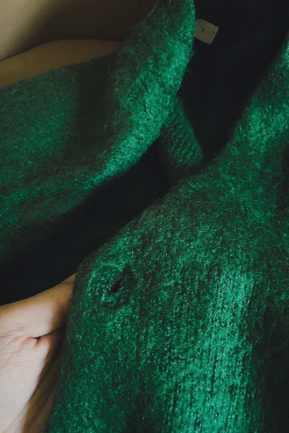 헤어리 가디건 상품이미지5