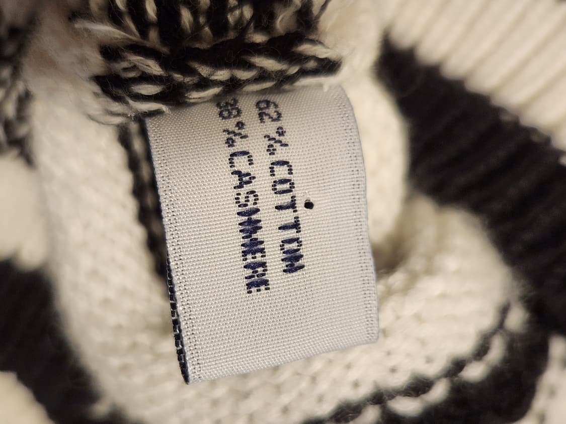 (정품)샤넬 배리 BARRIE 스트라잎 니트탑 상품이미지9