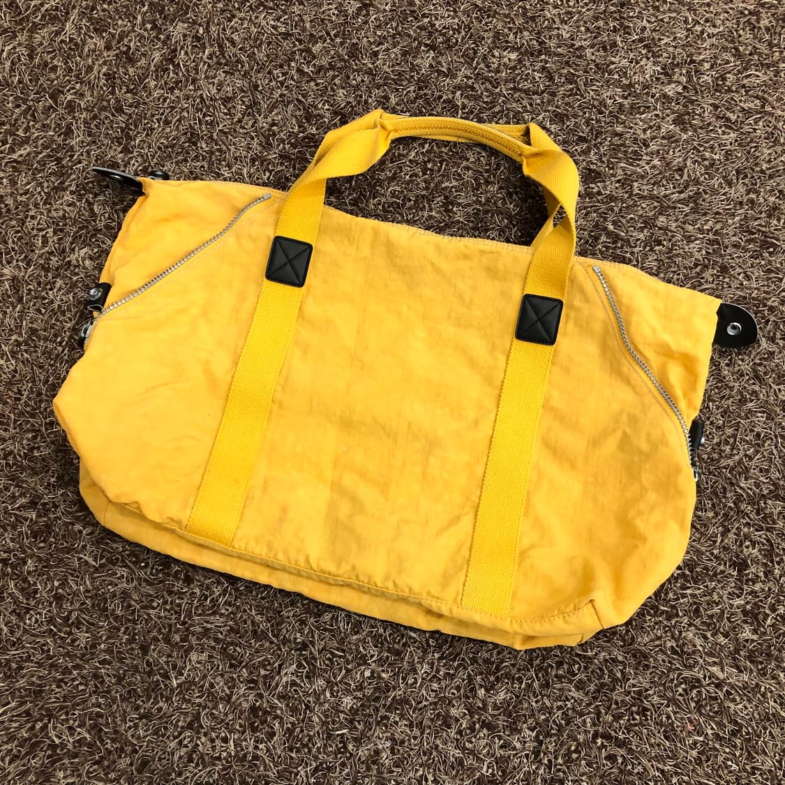 키플링 옐로우 토트백 상품이미지3