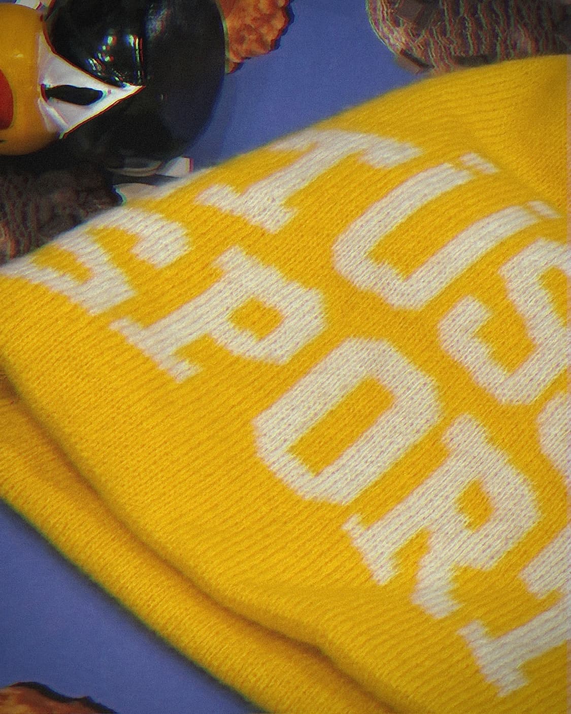 스투시 옐로우 코튼 비니 상품이미지2