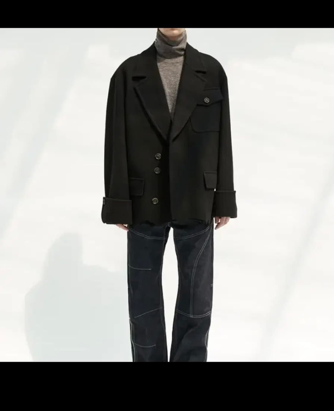 앤더슨벨 프란시스 로우컷 코트 상품이미지2