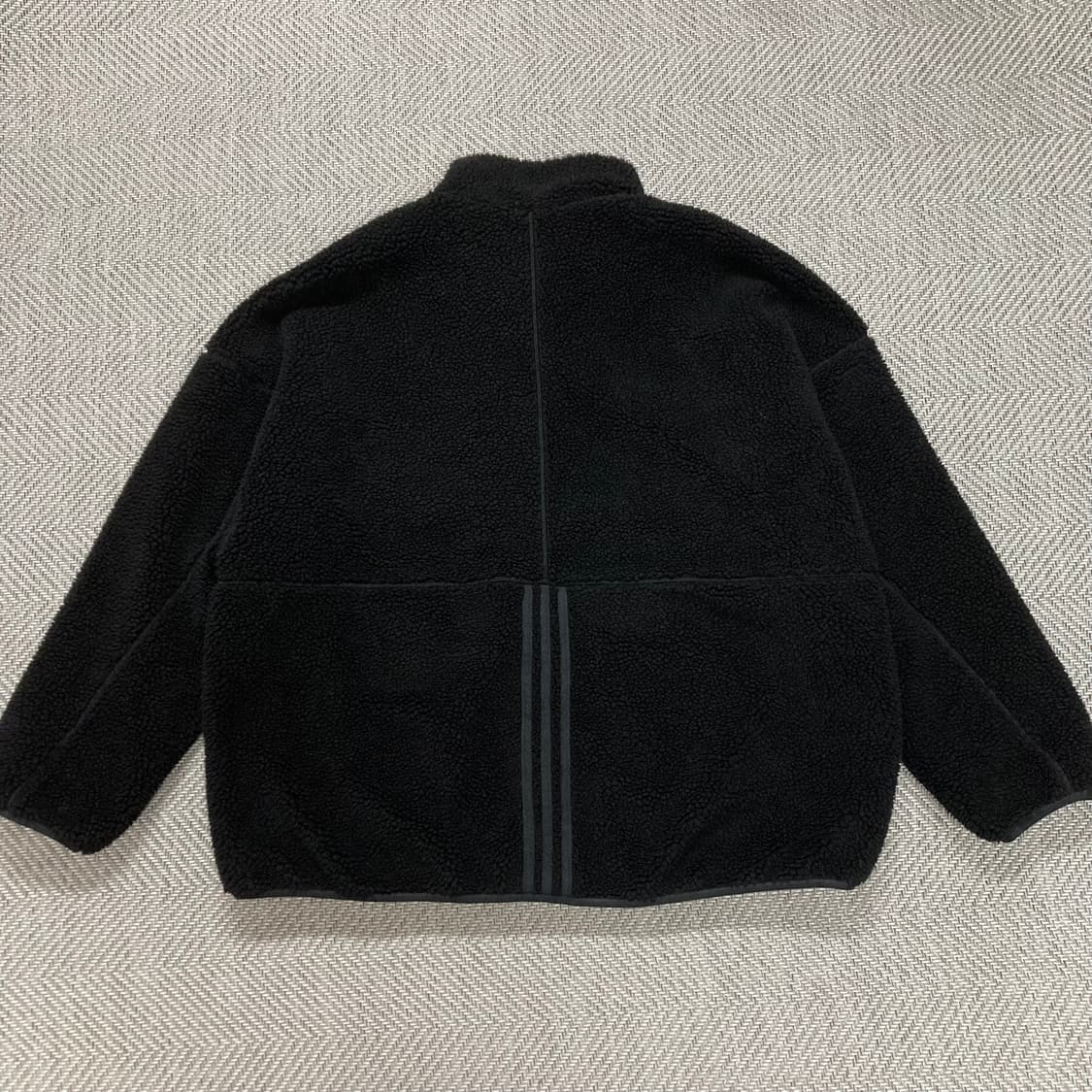 (2XL)아디다스 루즈핏 뽀글이 후리스 집업 상품이미지2