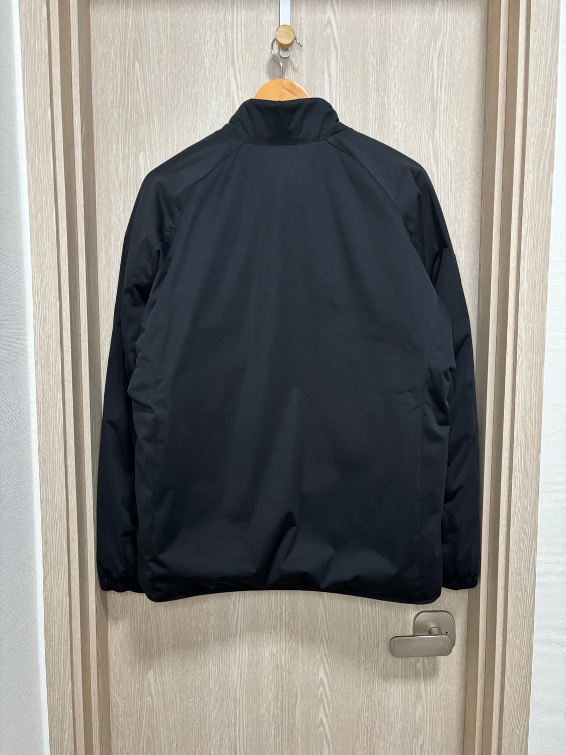 왁골프 풀집업 봄버패딩 스윙자켓2(100)/블랙 상품이미지3