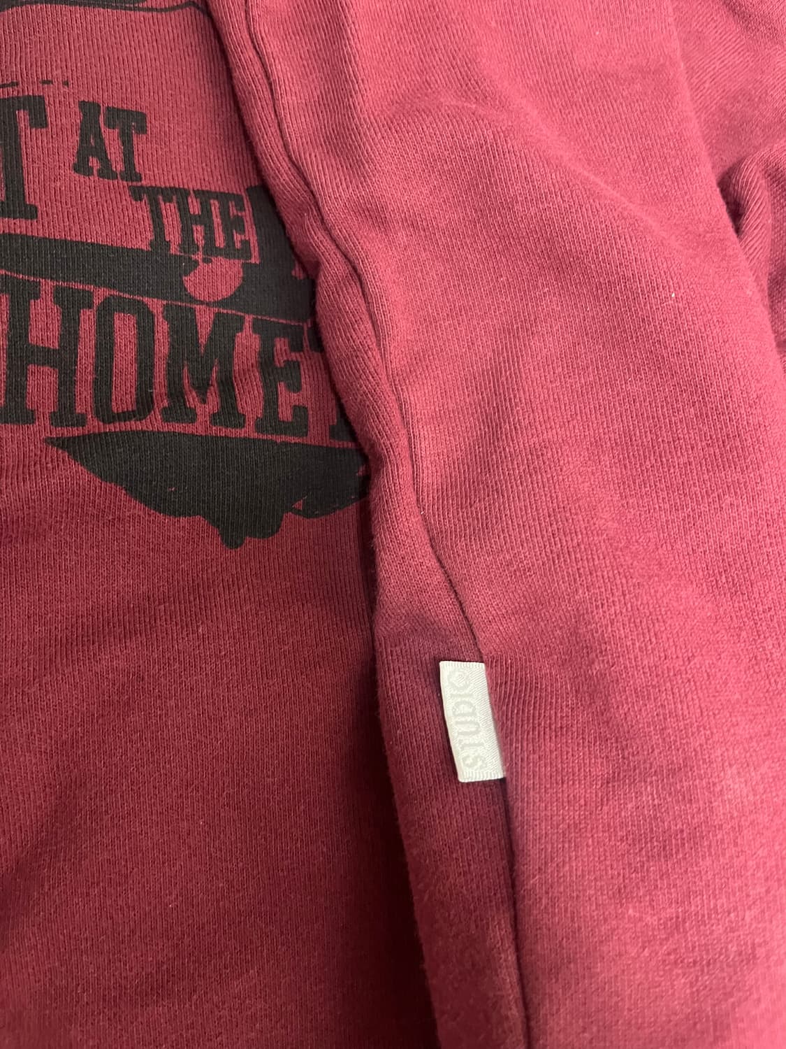 [XL] 비바스튜디오 버건디 맨투맨 상품이미지7