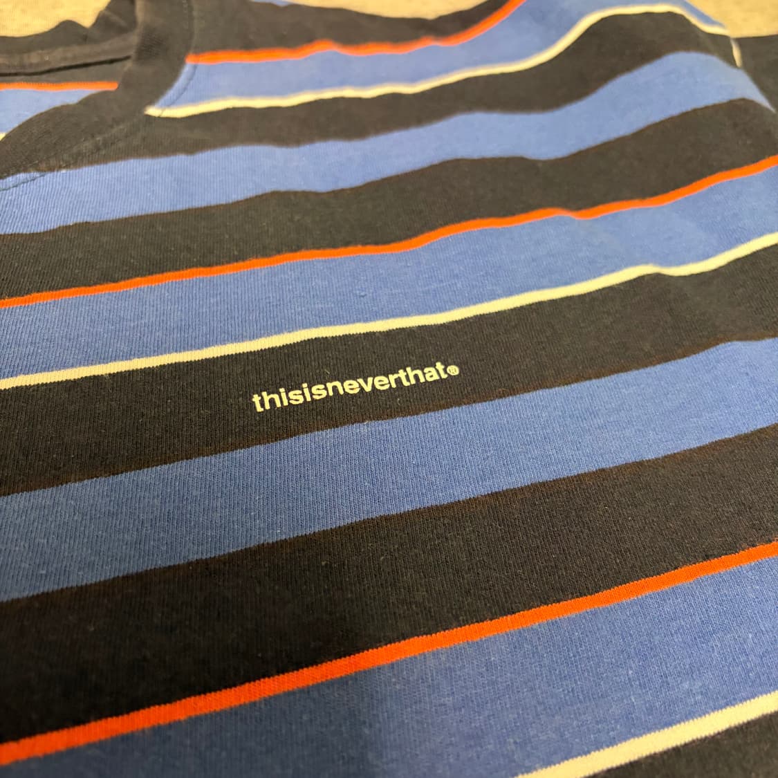 [XL] 디스이즈네버댓 스트라이프 반팔티 상품이미지4