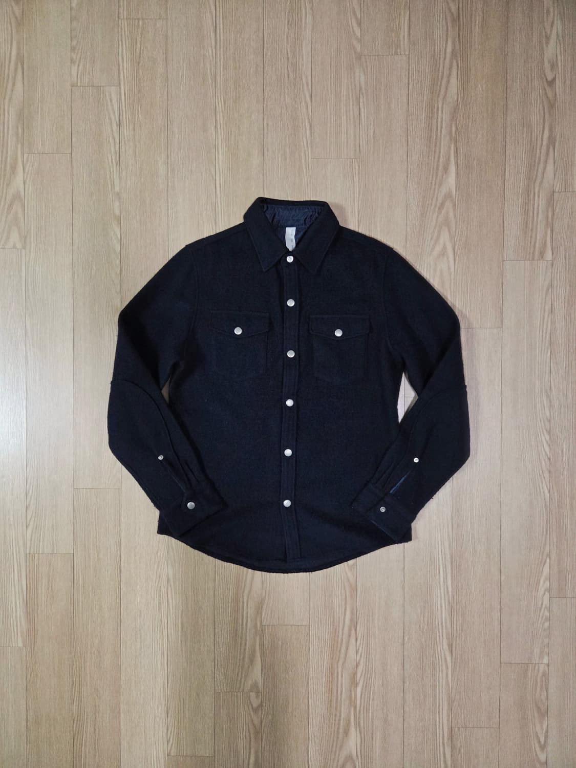 레드 버튼 재팬 네이비 은장 버튼 셔츠 재킷 상품이미지3