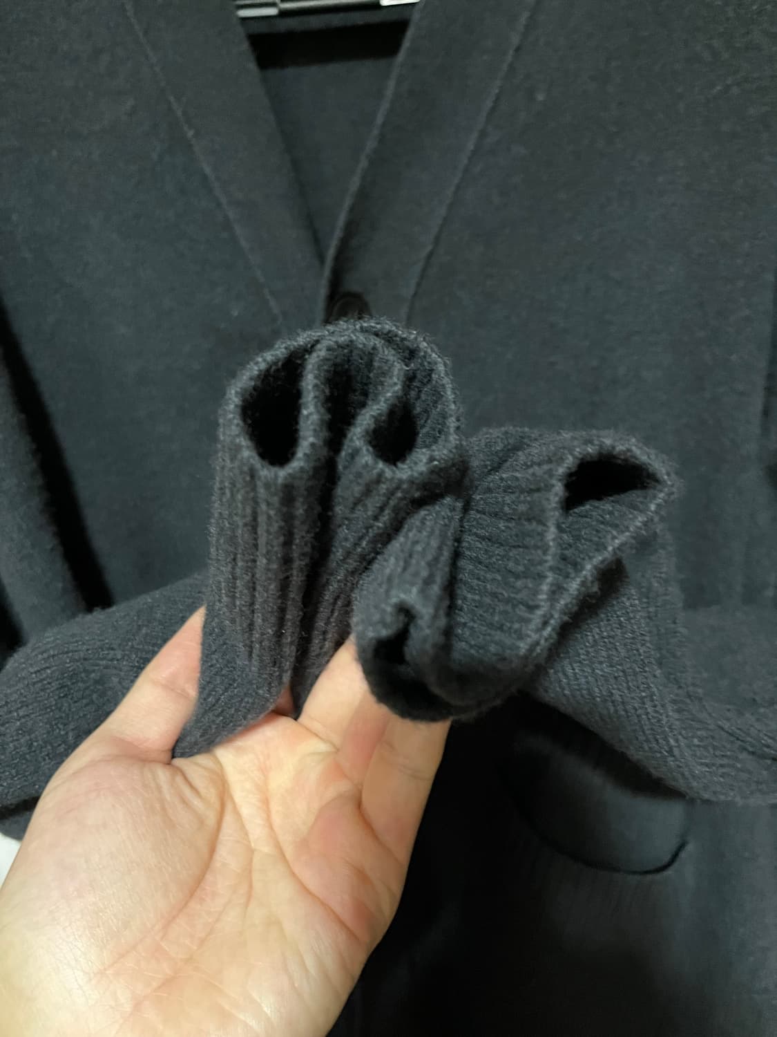 유니클로 질샌더 램스울 V넥 가디건 XL 상품이미지7