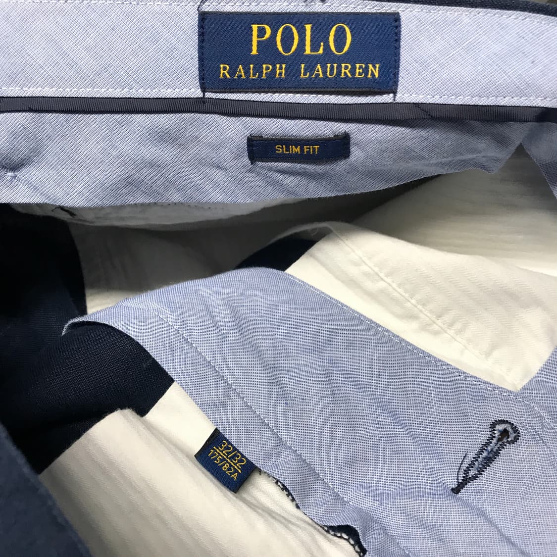 폴로 랄프로렌 린넨 치노 팬츠 네이비 32/32 상품이미지6