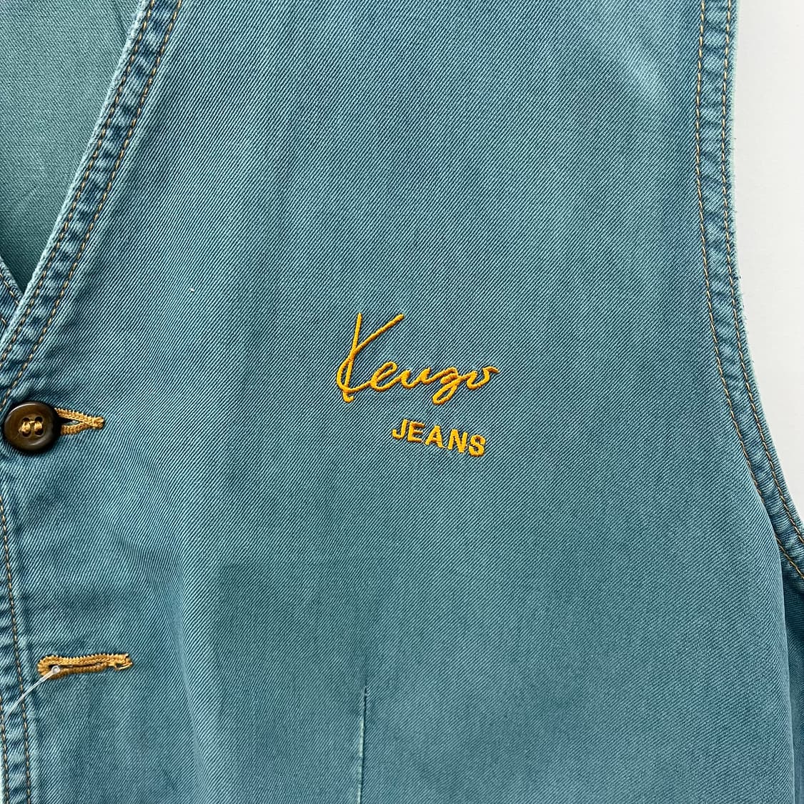 KENZO JEANS 빈티지 데님 조끼 여성L 상품이미지2
