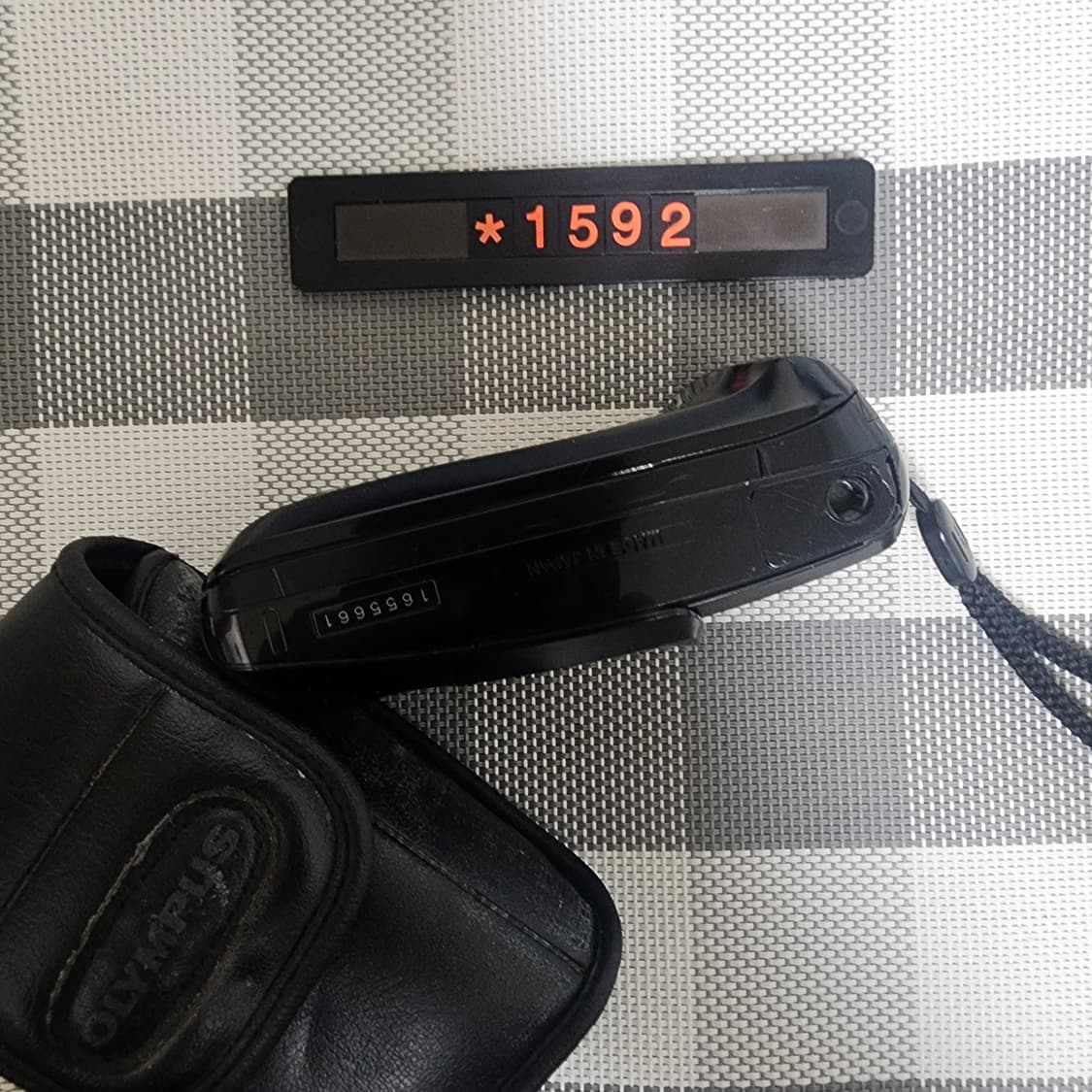 올림푸스 뮤 1 블랙바디 필름카메라 파우치포함 상품이미지5