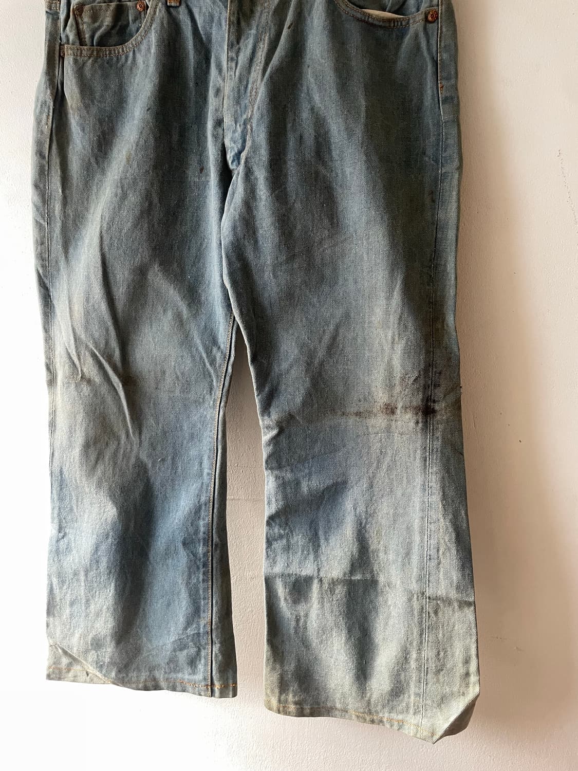 70's JPN Vintage BigStone Work Denim 상품이미지3