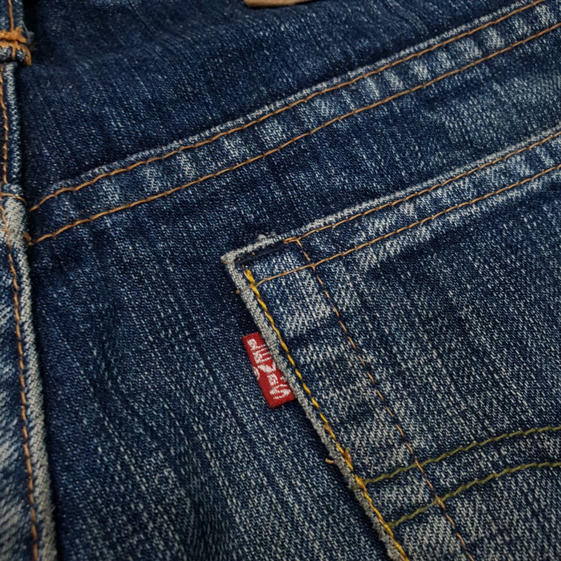 리바이스 501 진청워싱 빅E 셀비지 데님팬츠 SIZE 상품이미지6