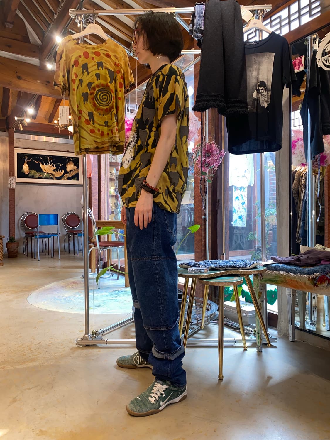 Epi.Taph london Gothic graphic T-shirts 상품이미지5