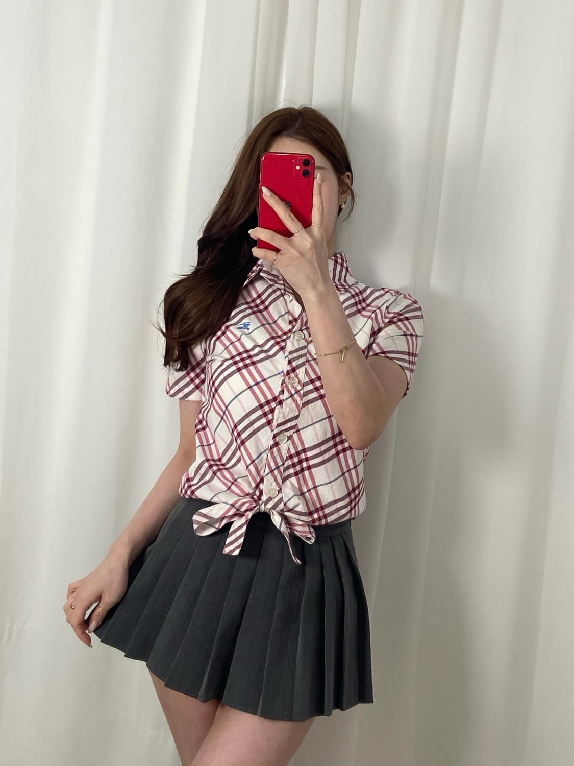 버버리 노바체크 반팔셔츠 상품이미지1