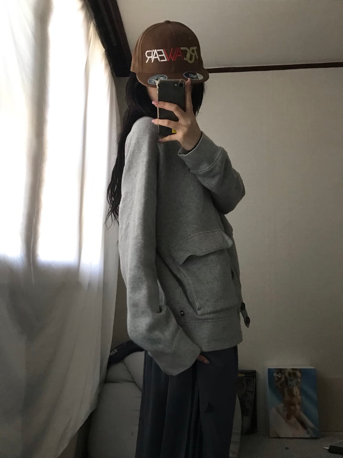 타미힐피거 그레이 코튼 가디건 상품이미지4