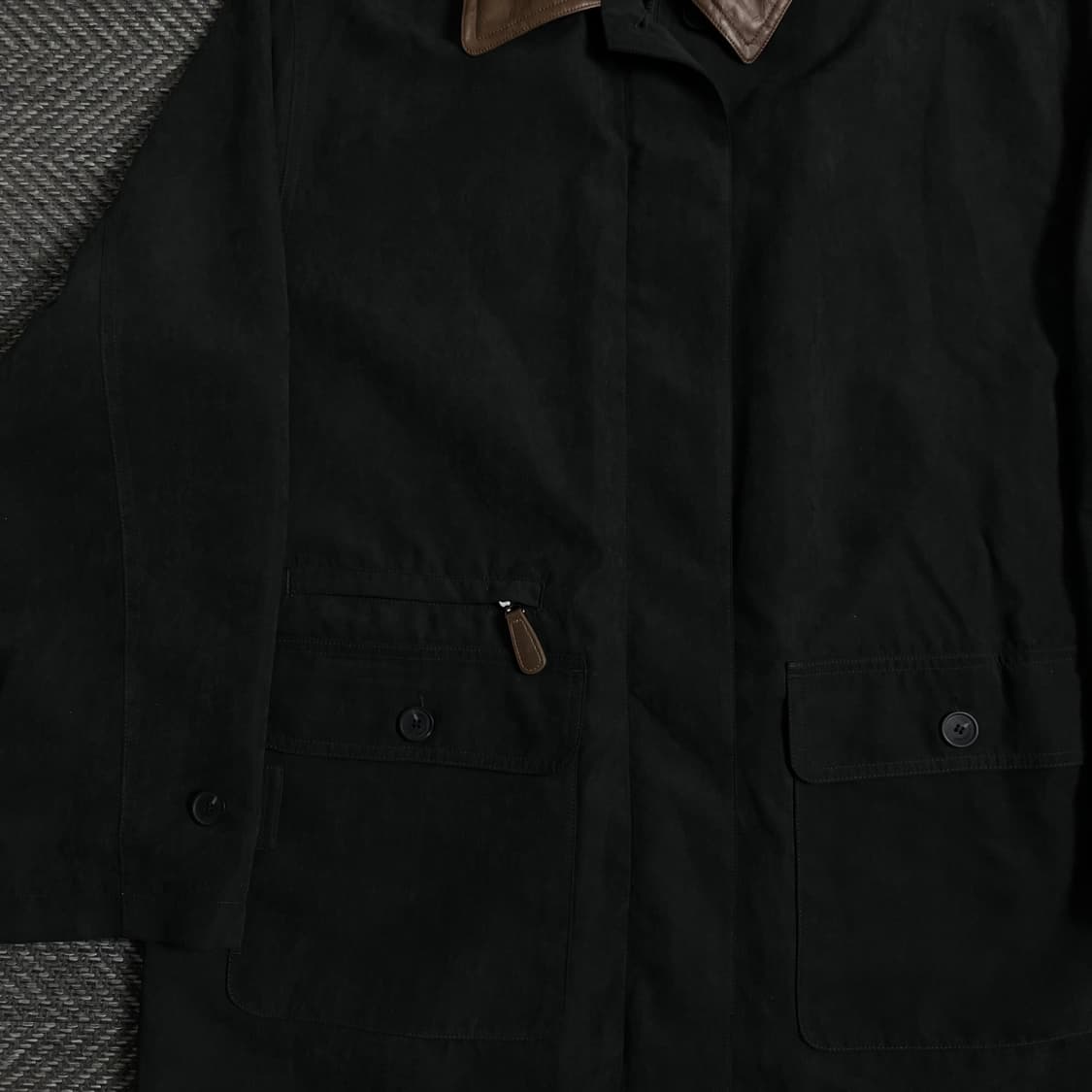 gentlewoman 덕 혼방 야상 라이트 미니멀 롱 자켓 y 4318 상품이미지4