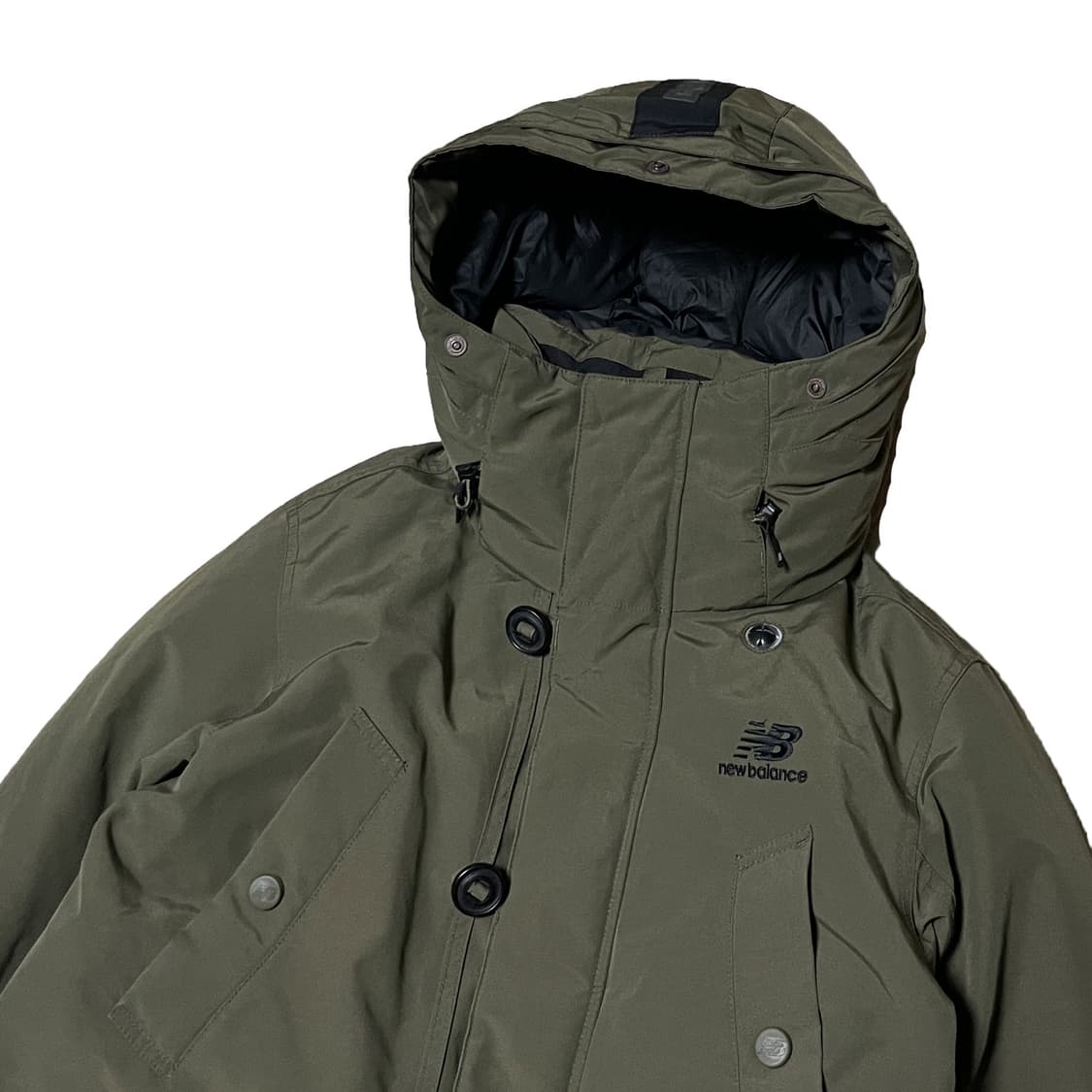뉴발란스 카메라맨 패딩 점퍼 카키 상품이미지3