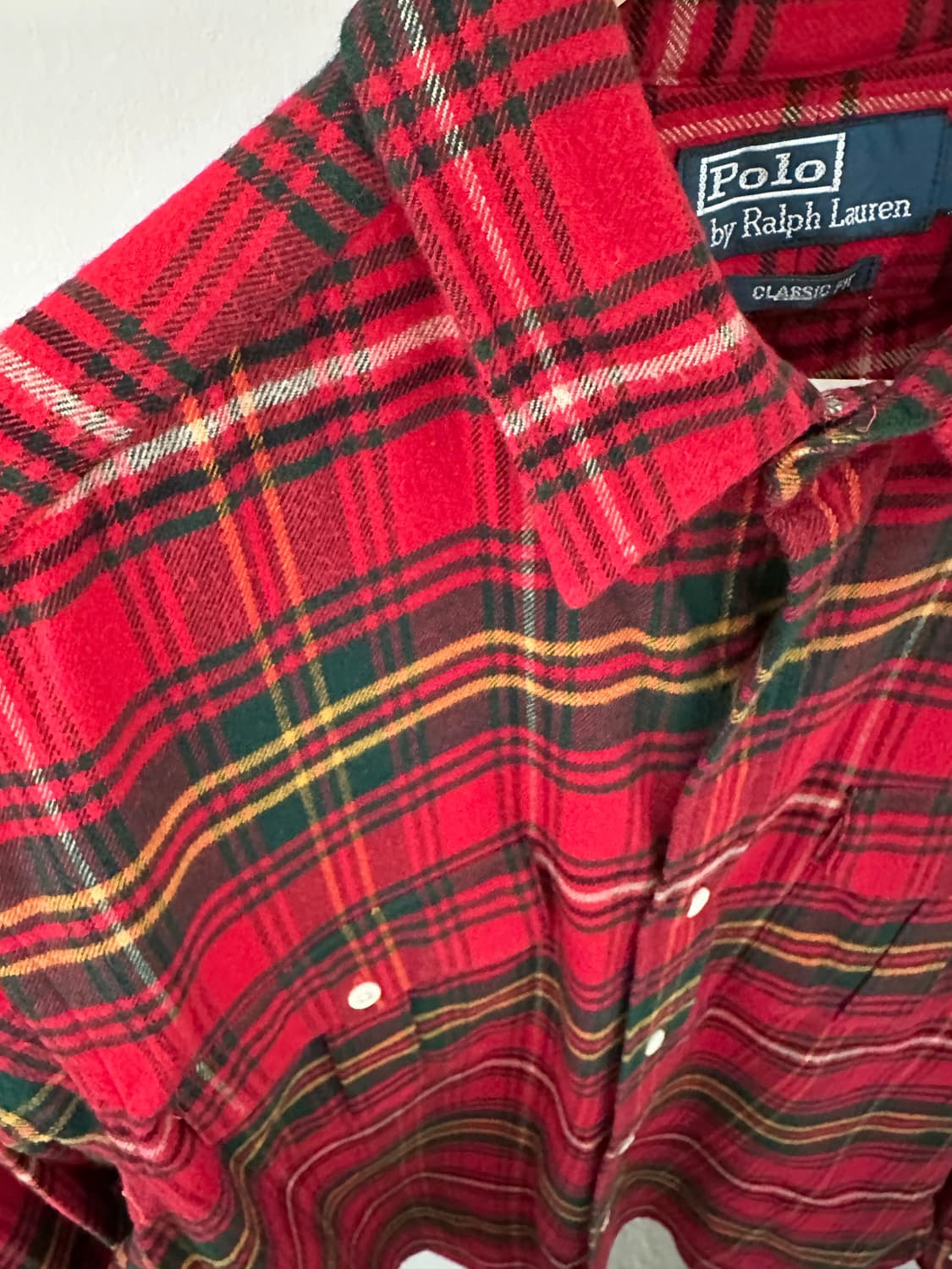 폴로 랄프로렌 코튼 셔츠(겨울용) 상품이미지10