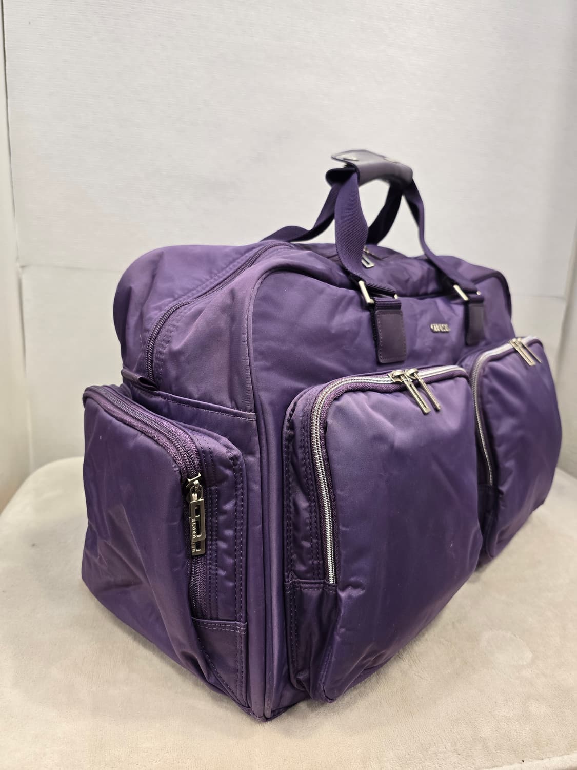 제네시스 보라색 보스턴백 더플백 여행가방 상품이미지3