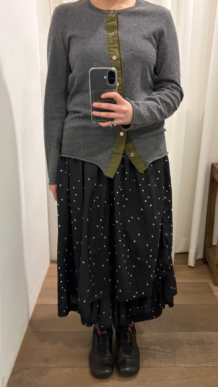 Asymmetry Closing Line Cardigan 상품이미지3