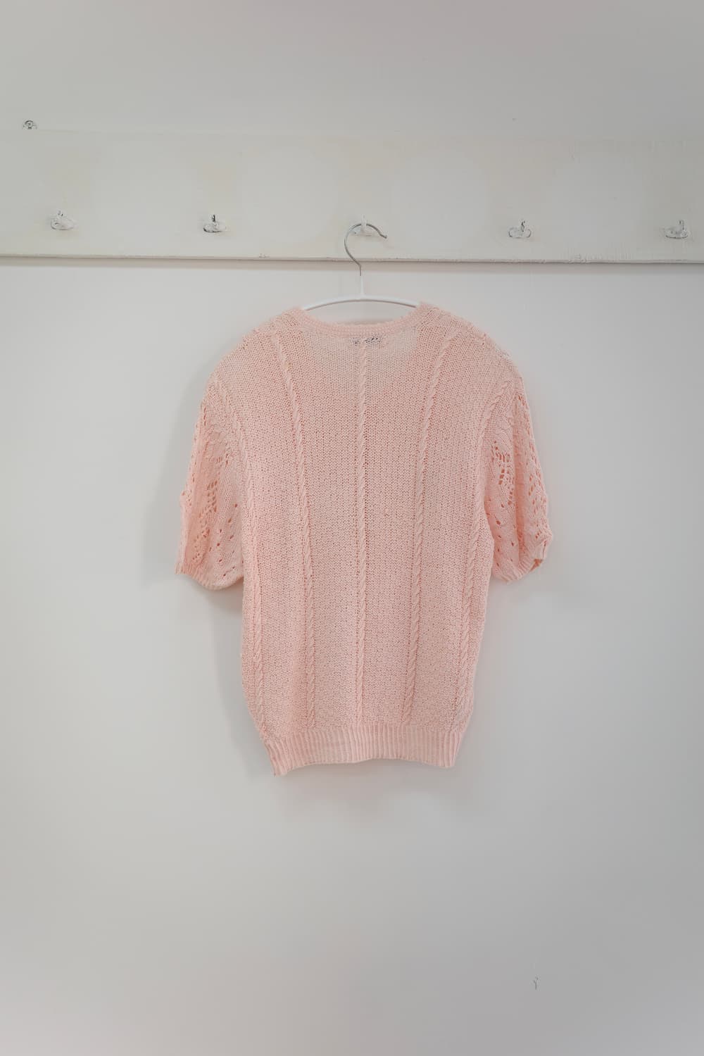 Viyella club London pink half cardigan 상품이미지6