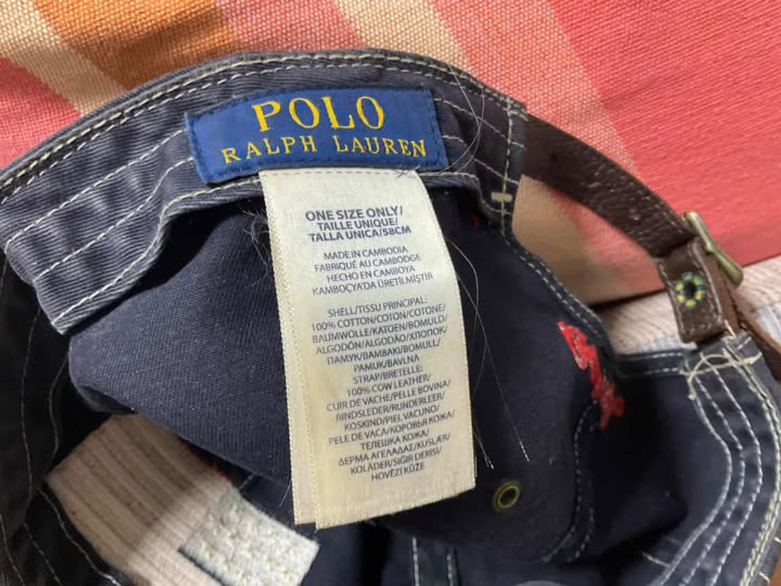 폴로 랄프로렌 데님 성조기 볼캡 상품이미지3