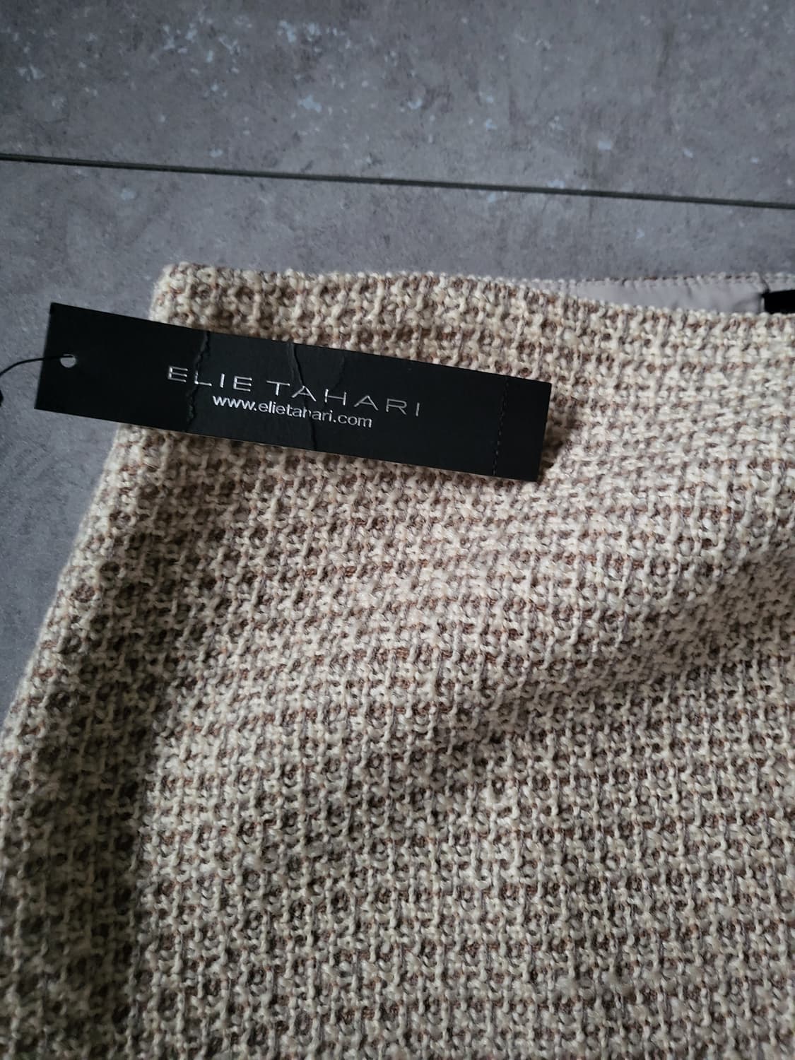 엘리 타하리 트위드 미니 스커트 6사이즈 상품이미지2