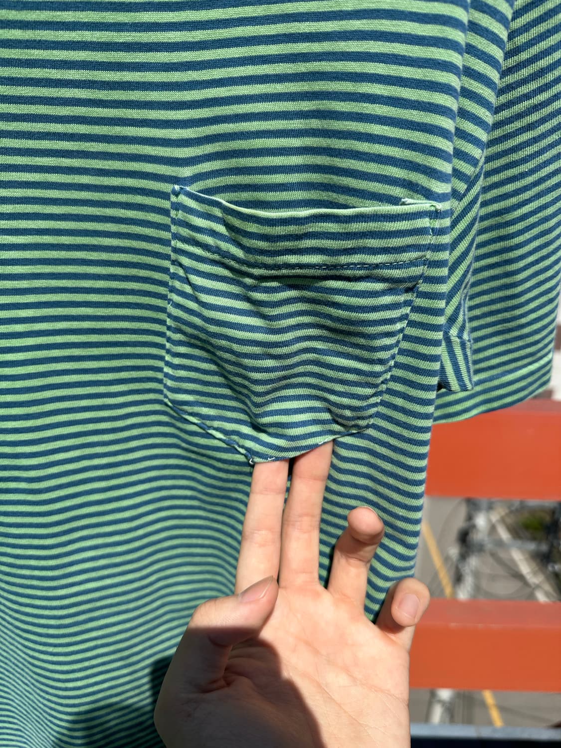 90s old gap border t shirt 올드갭 보더 티셔츠 상품이미지4