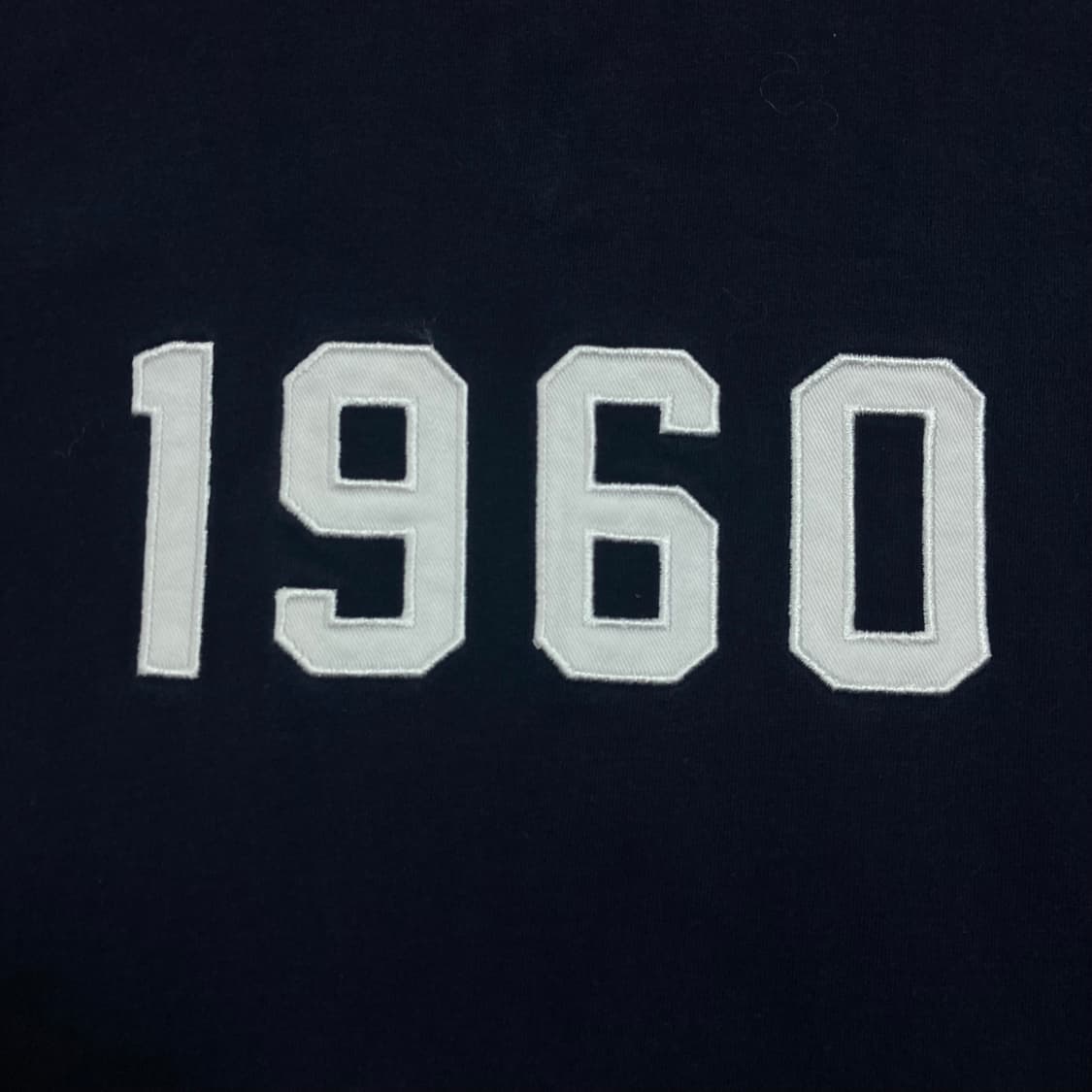 유니폼 브릿지 1960 로고 네이비 반팔티 상품이미지2