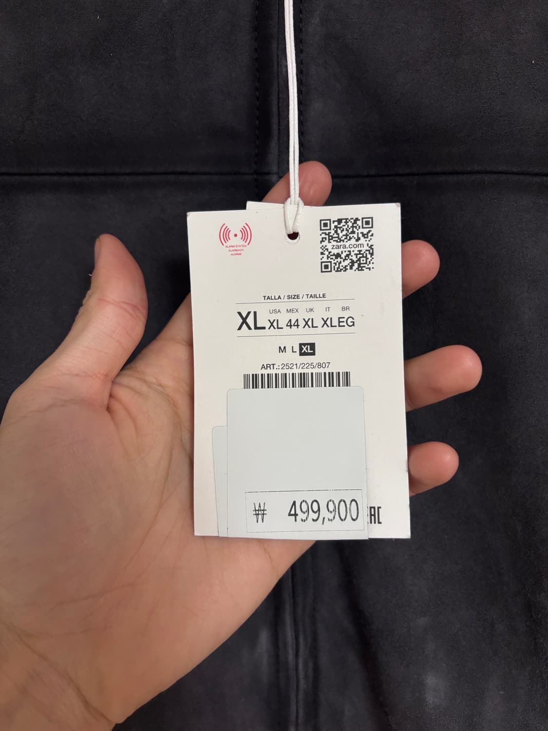 새상품) XL 자라 오리진스 고트 스웨이드 이펙트 재킷 상품이미지5