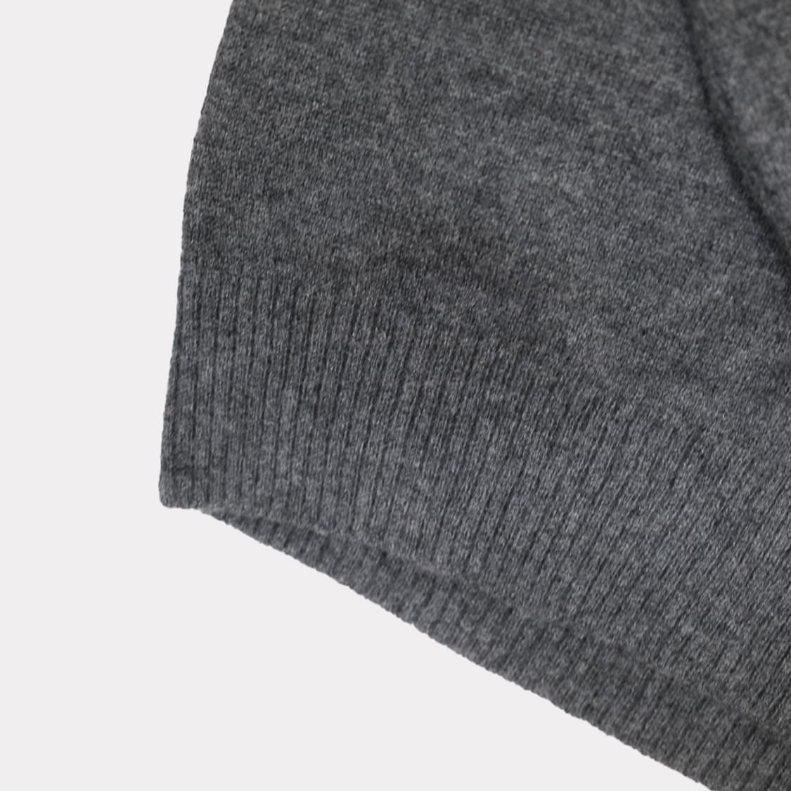 무인양품 울니트 하이넥 스웨터 그레이 L사이즈 +비니 상품이미지3