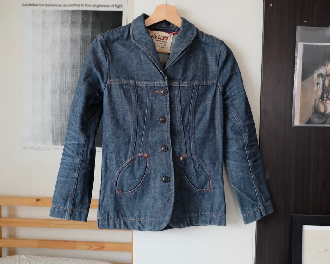 데님 자켓 xs 모리걸 japanese vintage 상품이미지4