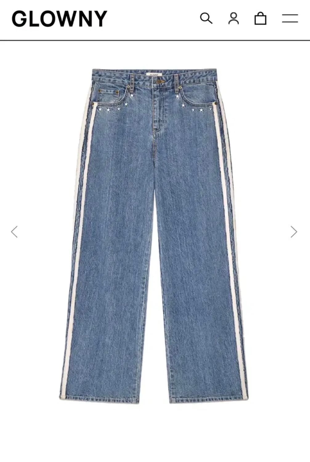 글로니 glowny indio loose fit jeans 상품이미지3