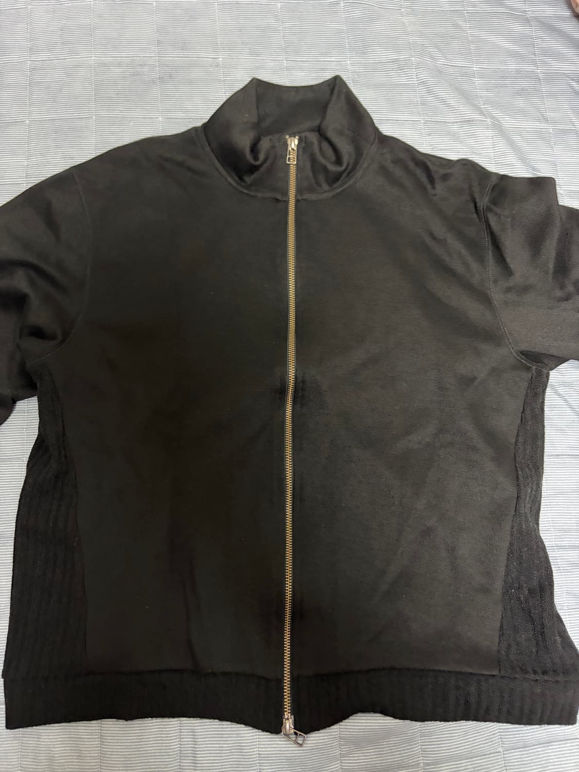 해칭룸 더블 슬리브 자켓 블랙 상품이미지2