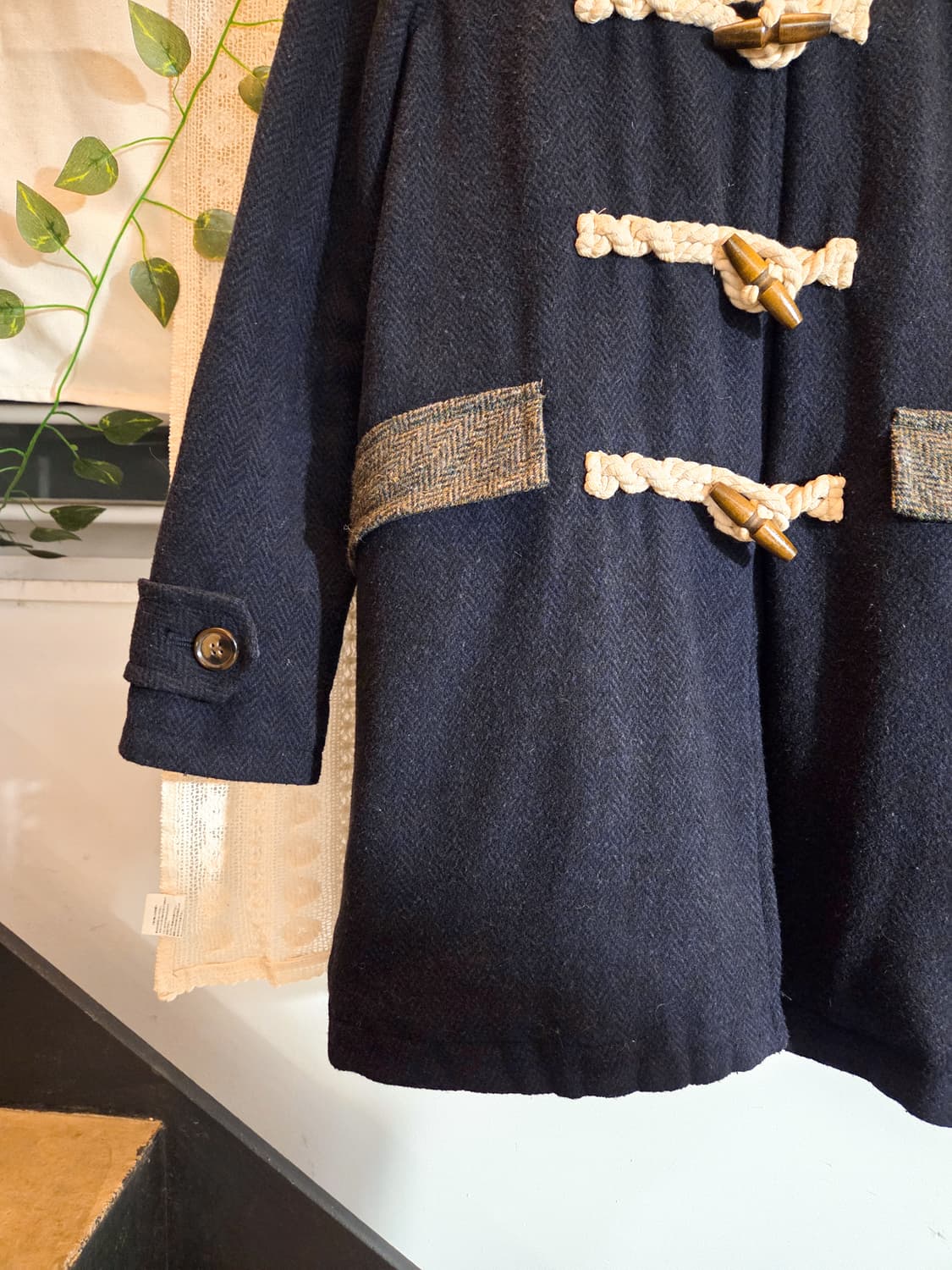 Harris tweed 더플 코트 상품이미지3