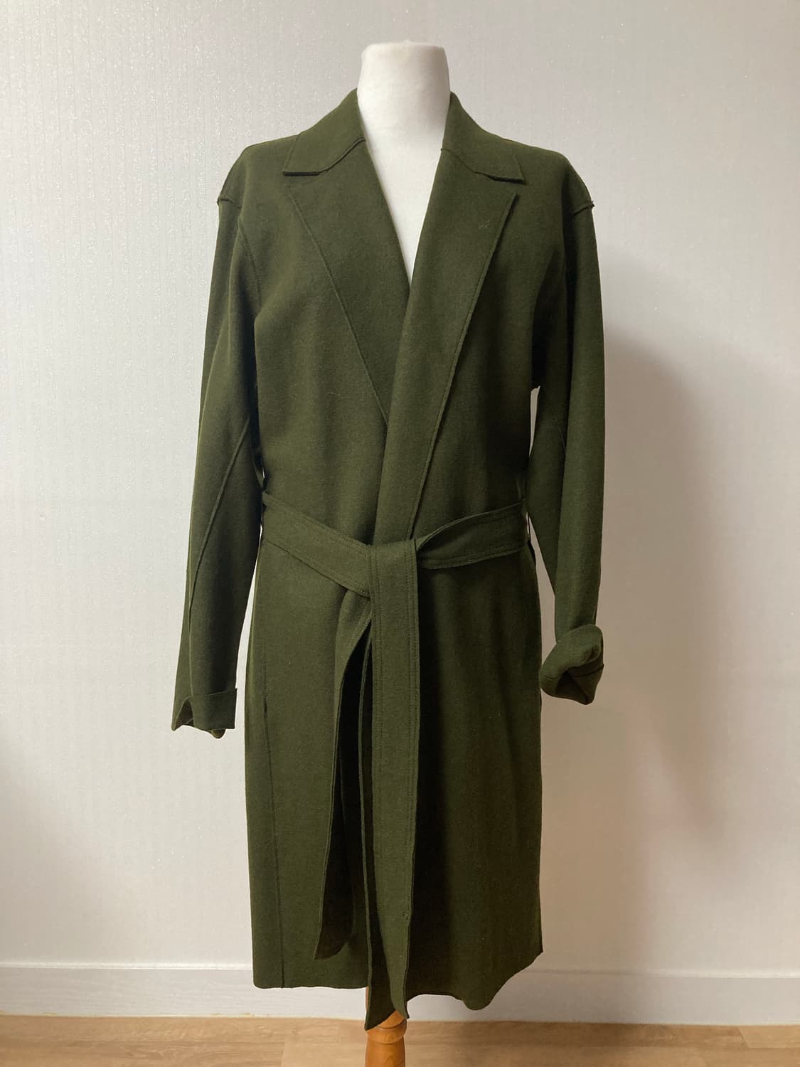 66) 아르켓 코트 새제품 카키 상품이미지1