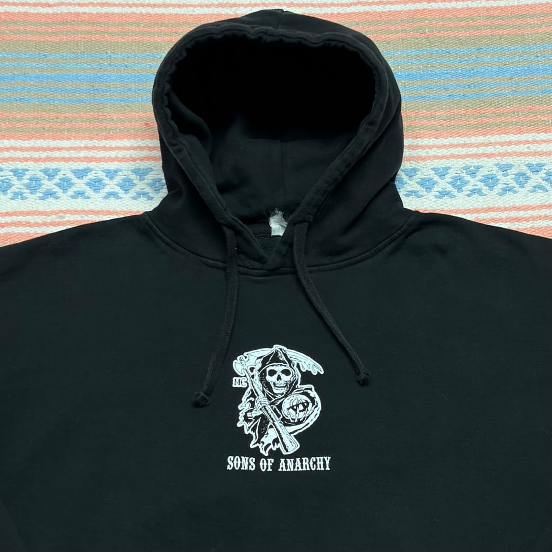 미국 빈티지 선즈오브아나키 후드티 후드집업 상품이미지5