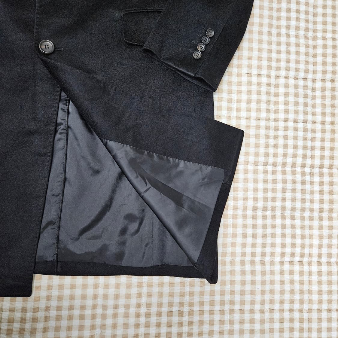 D'URBAN 캐시미어100 롱코트 남자100 상품이미지5