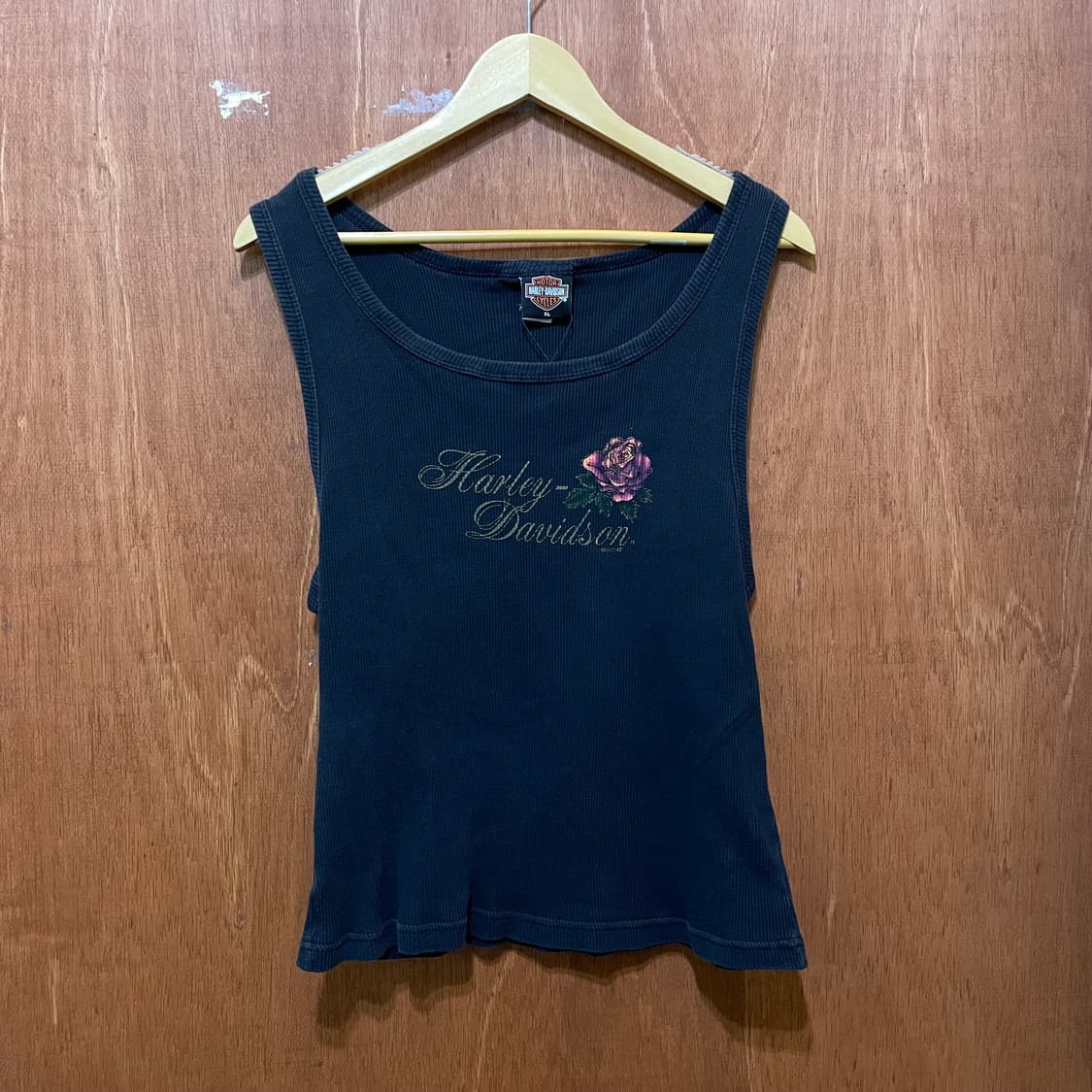  (XL) Harley Davidson 할리 프린팅 슬리브리스   상품이미지1