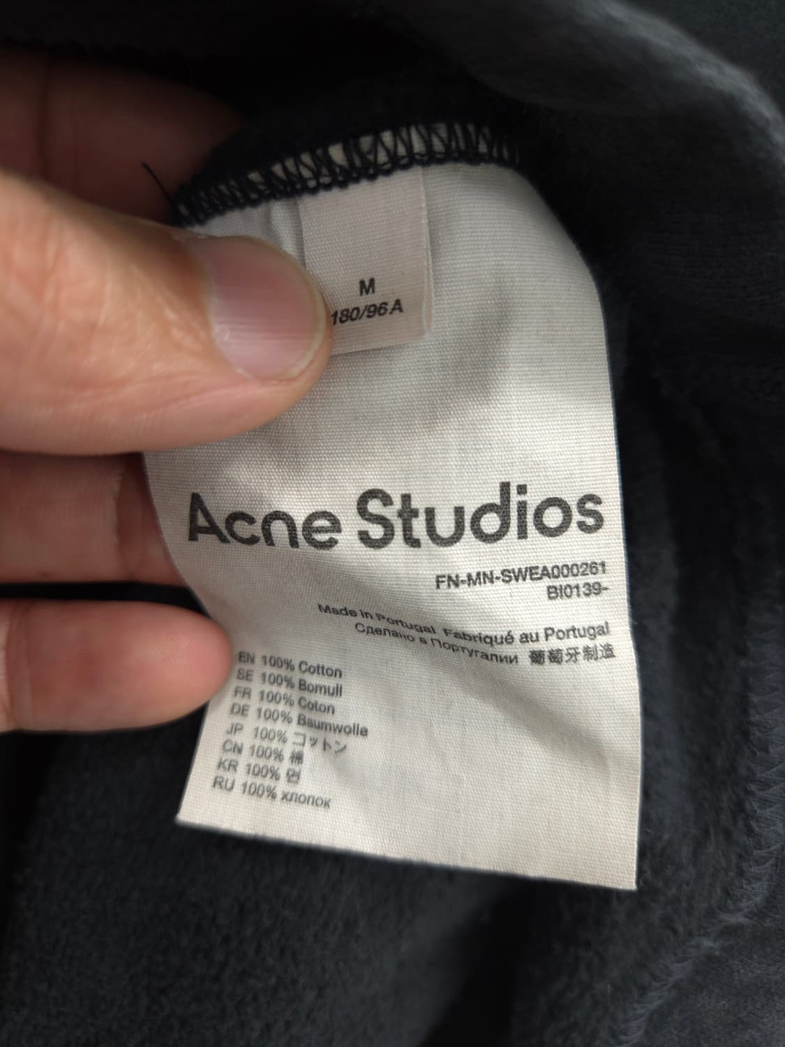 M 아크네 스튜디오 워싱 후드티 상품이미지6