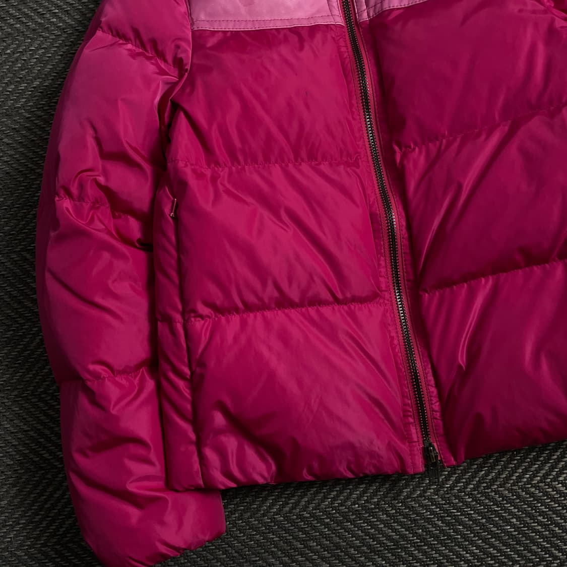 코치 우먼스 다운 푸퍼 크롭 패딩 핑크 o 4487 상품이미지3