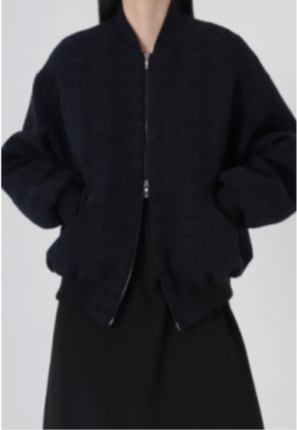 트리밍버드 트위드 블루종 미드나잇블루 상품이미지1