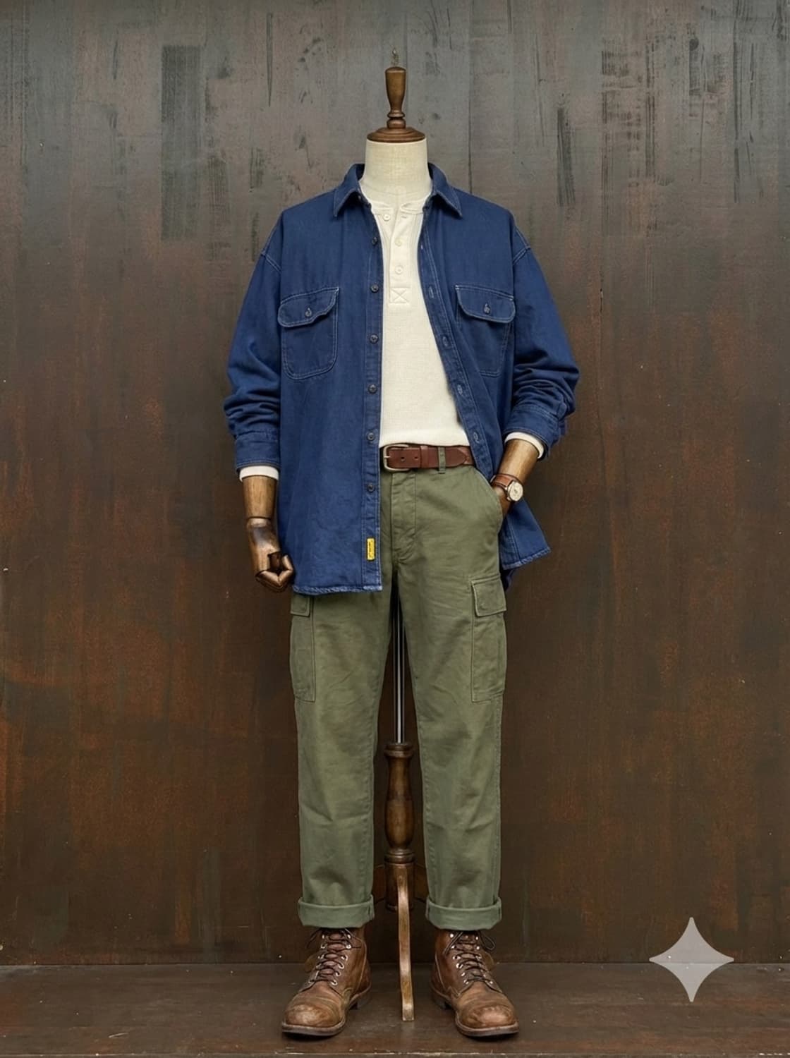 스탠리(STANLEY) 플리스 라이닝 셔츠 자켓 상품이미지2