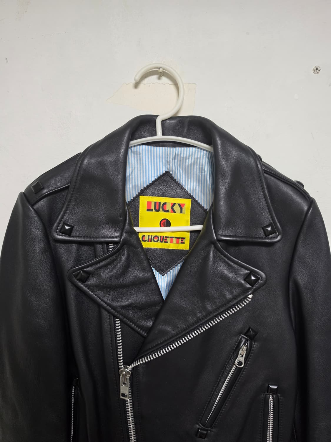 
Lucky Chouette 양가죽 라이더 자켓 36 (새상품) 상품이미지3