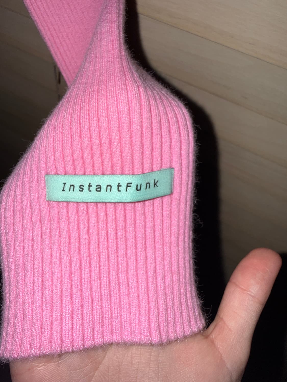 InstantFunk two-way crop cardigan(pink) 상품이미지6